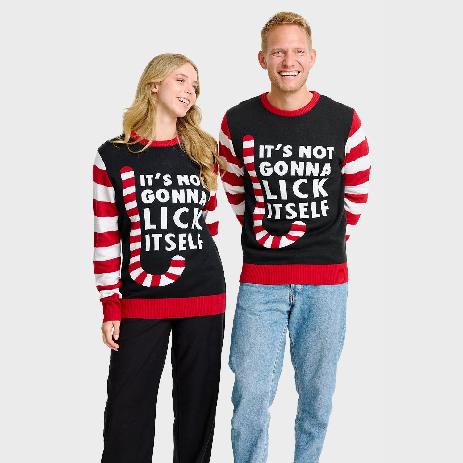 Candy Cane julegenser – Dame